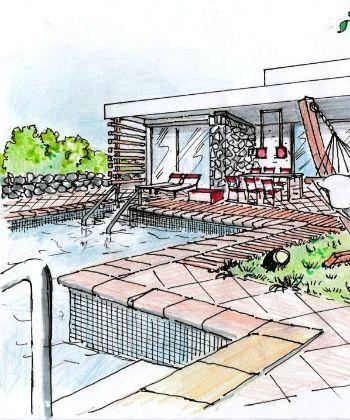 PISCINA E SOLARIUM IN VILLA